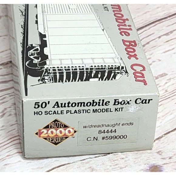 Proto 2000 Series 50’ HO Scale Plastic Model Kit W/ Dreadnaught Ends Model Train - Picture 11 of 16